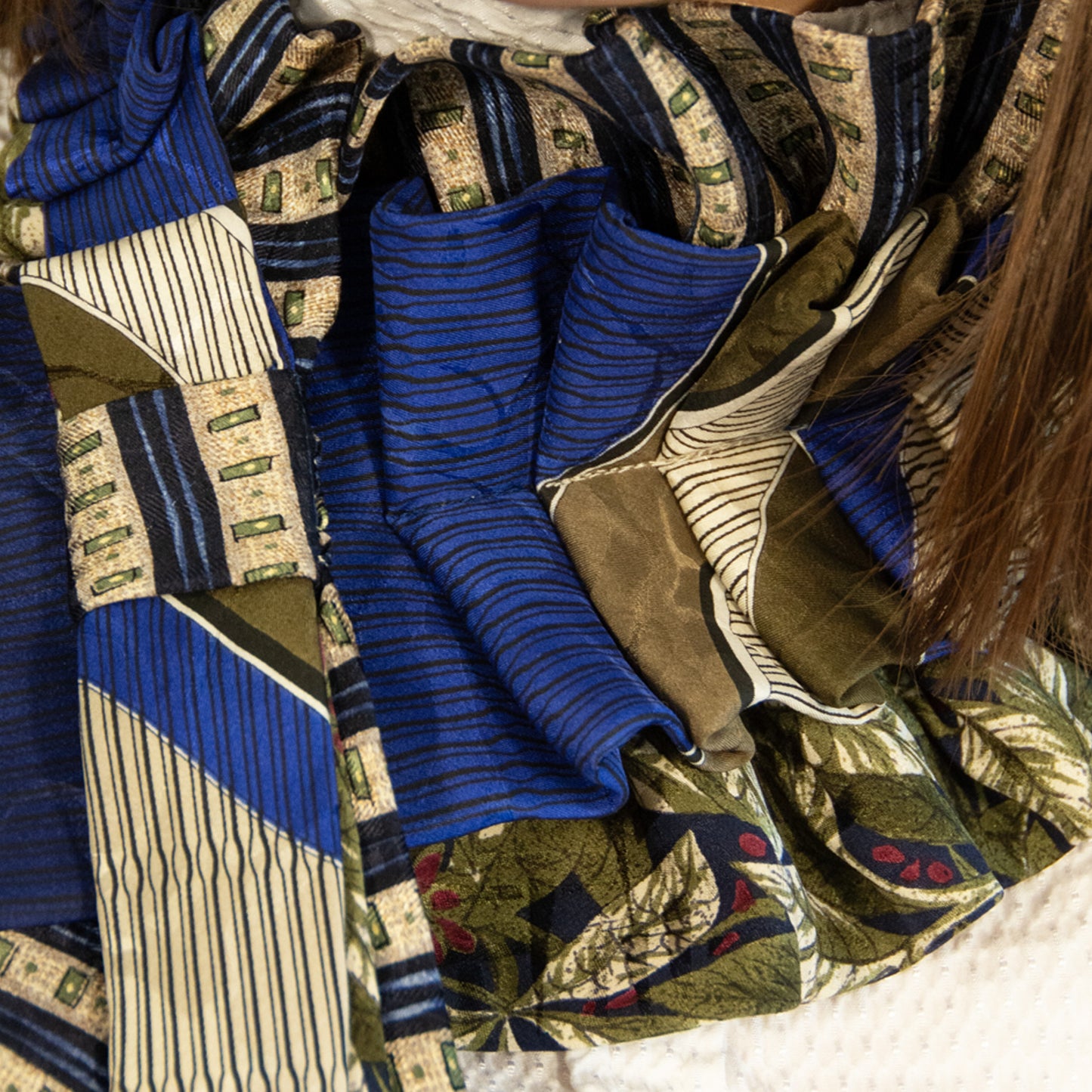 Silk Necktie Scarf