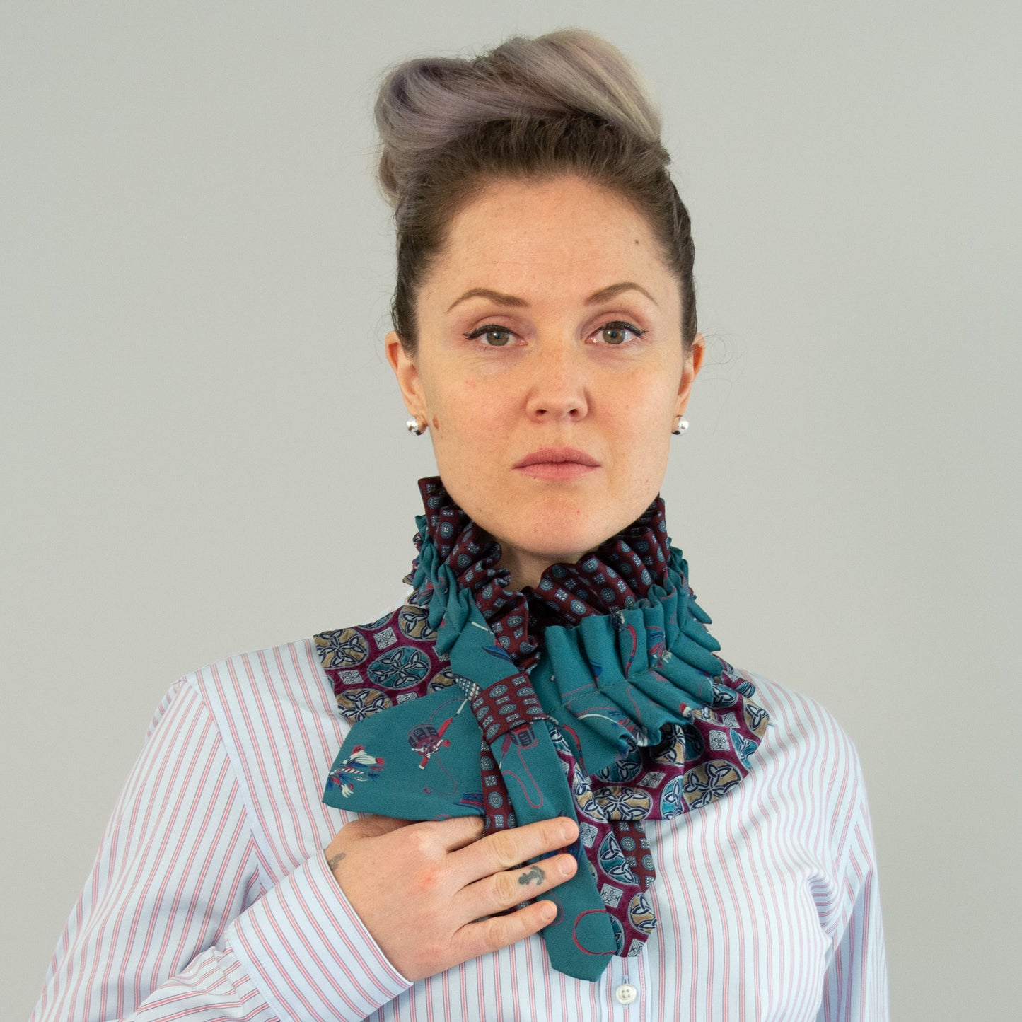Silk Necktie Scarf