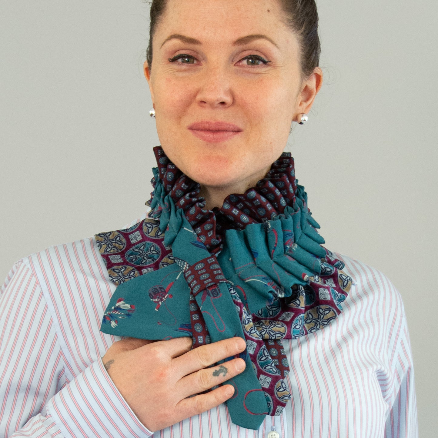 Silk Necktie Scarf