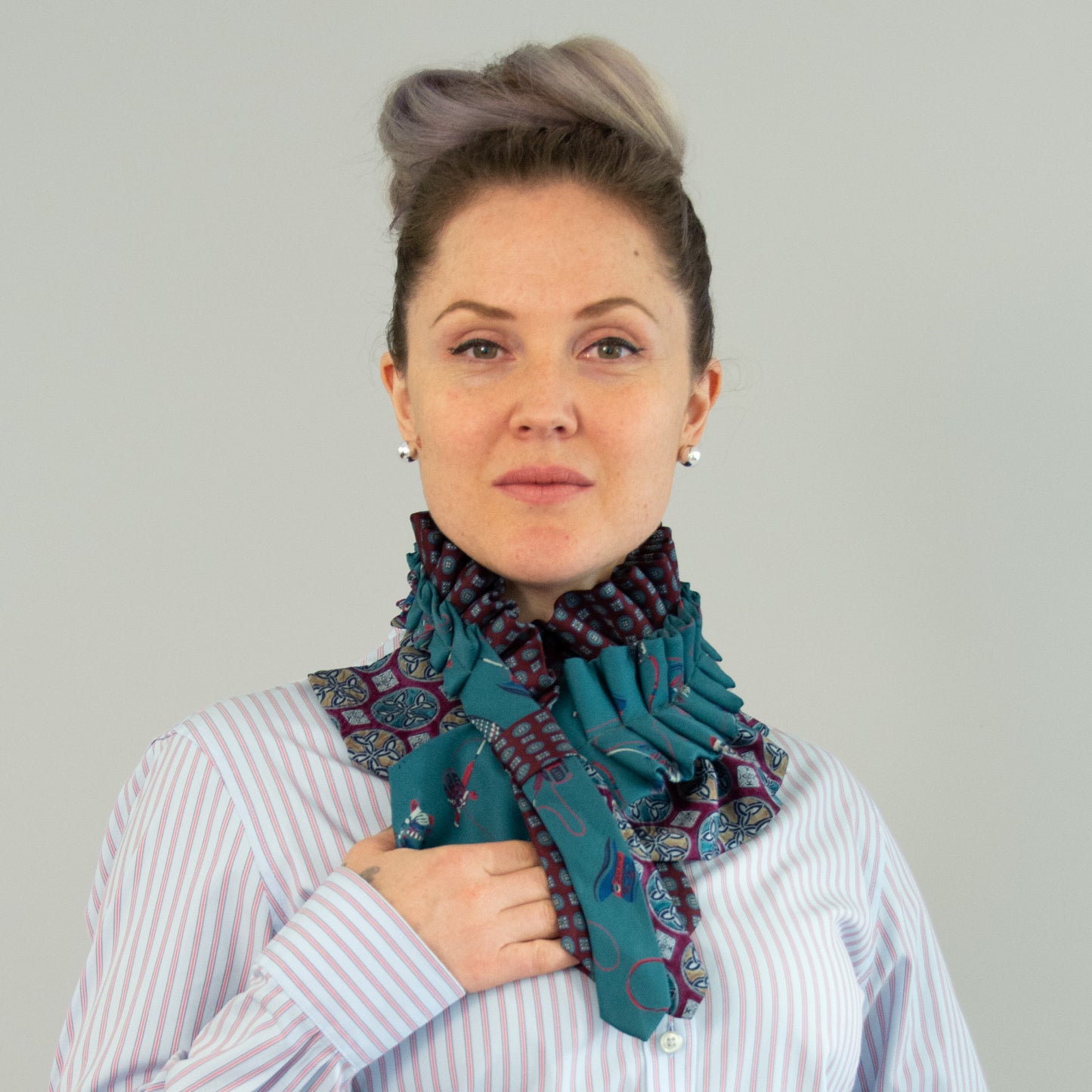 Silk Necktie Scarf
