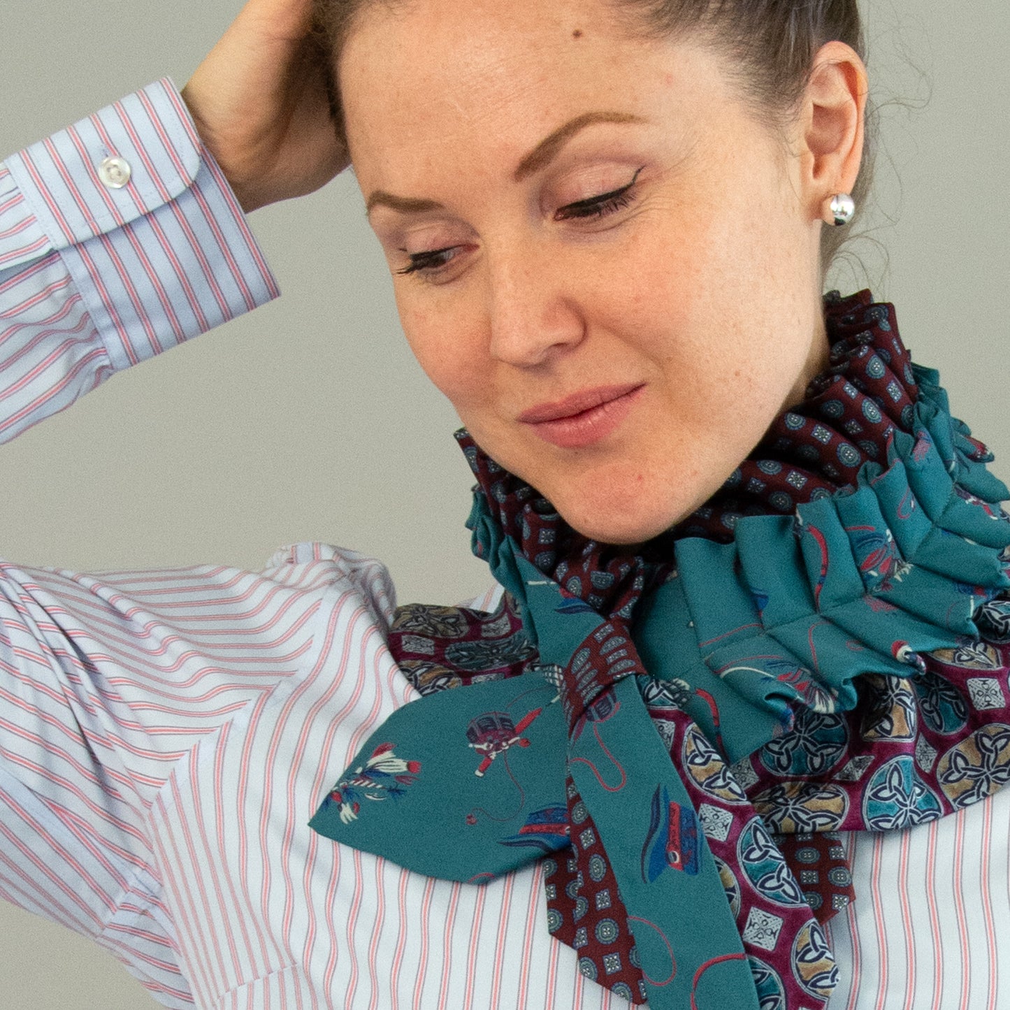Silk Necktie Scarf