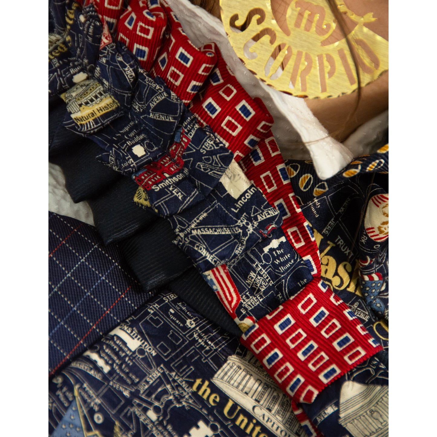 Silk Necktie Scarf