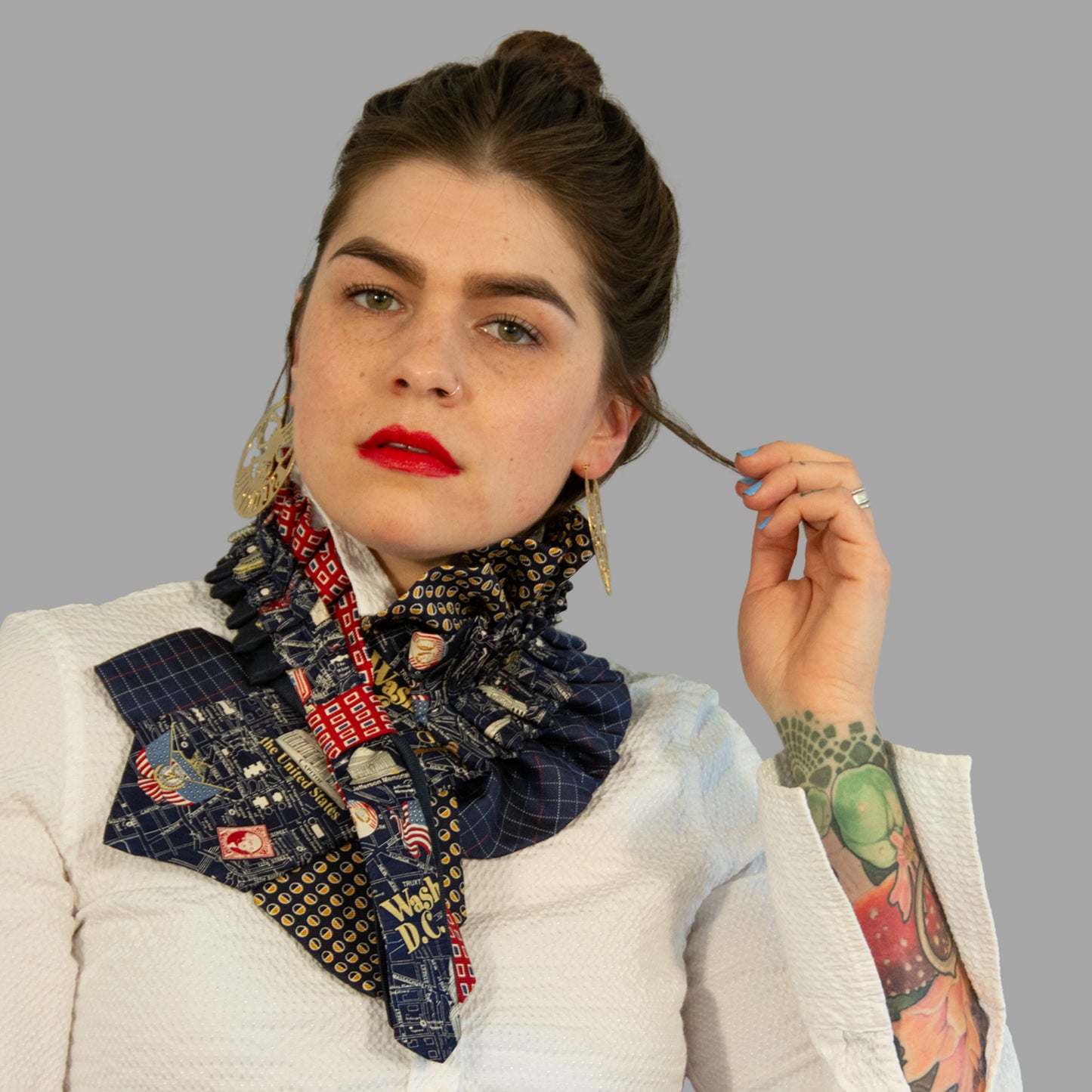 Silk Necktie Scarf