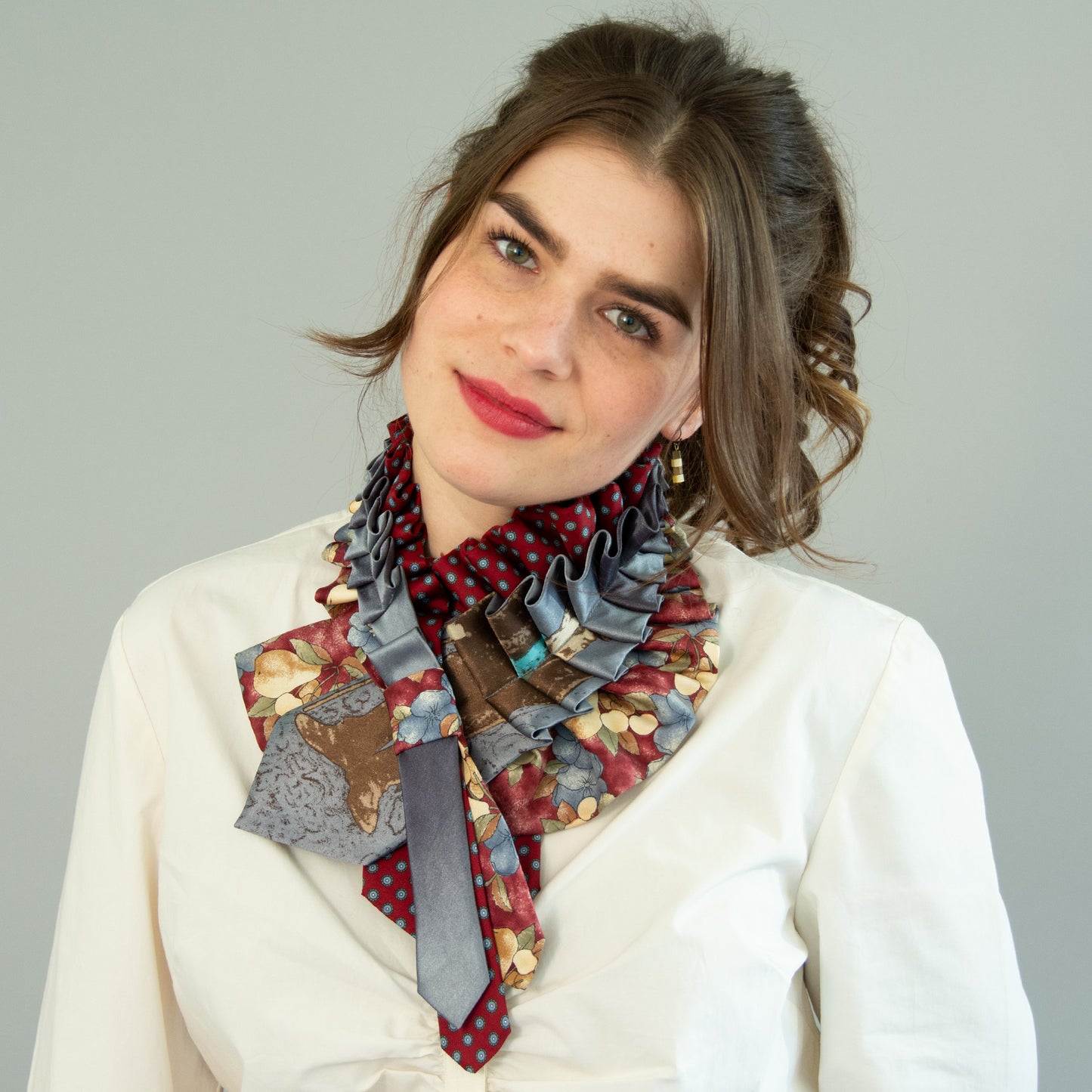 Silk Necktie Scarf