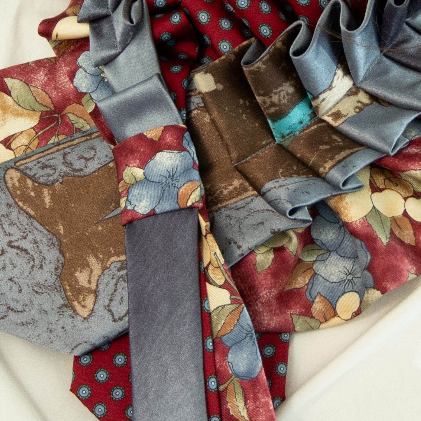 Silk Necktie Scarf