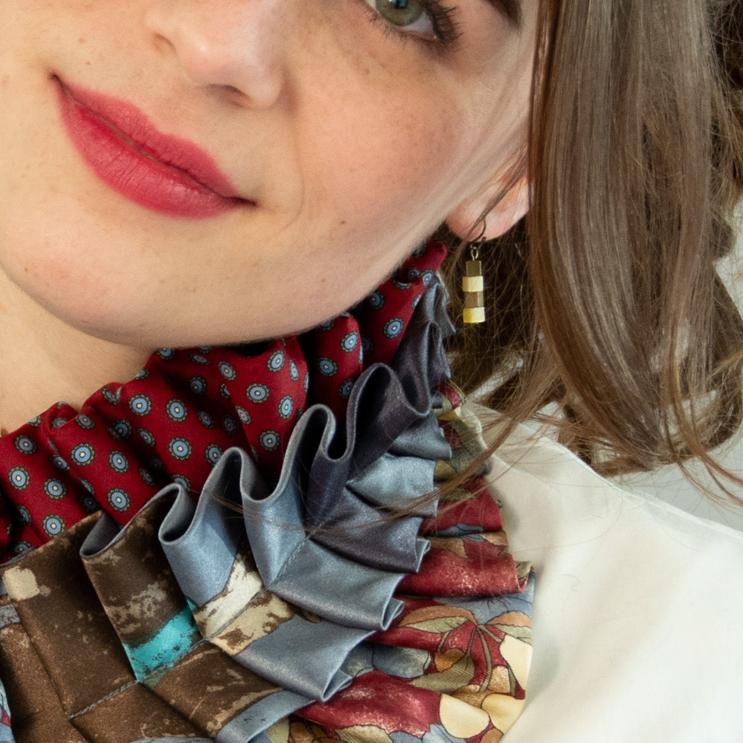 Silk Necktie Scarf