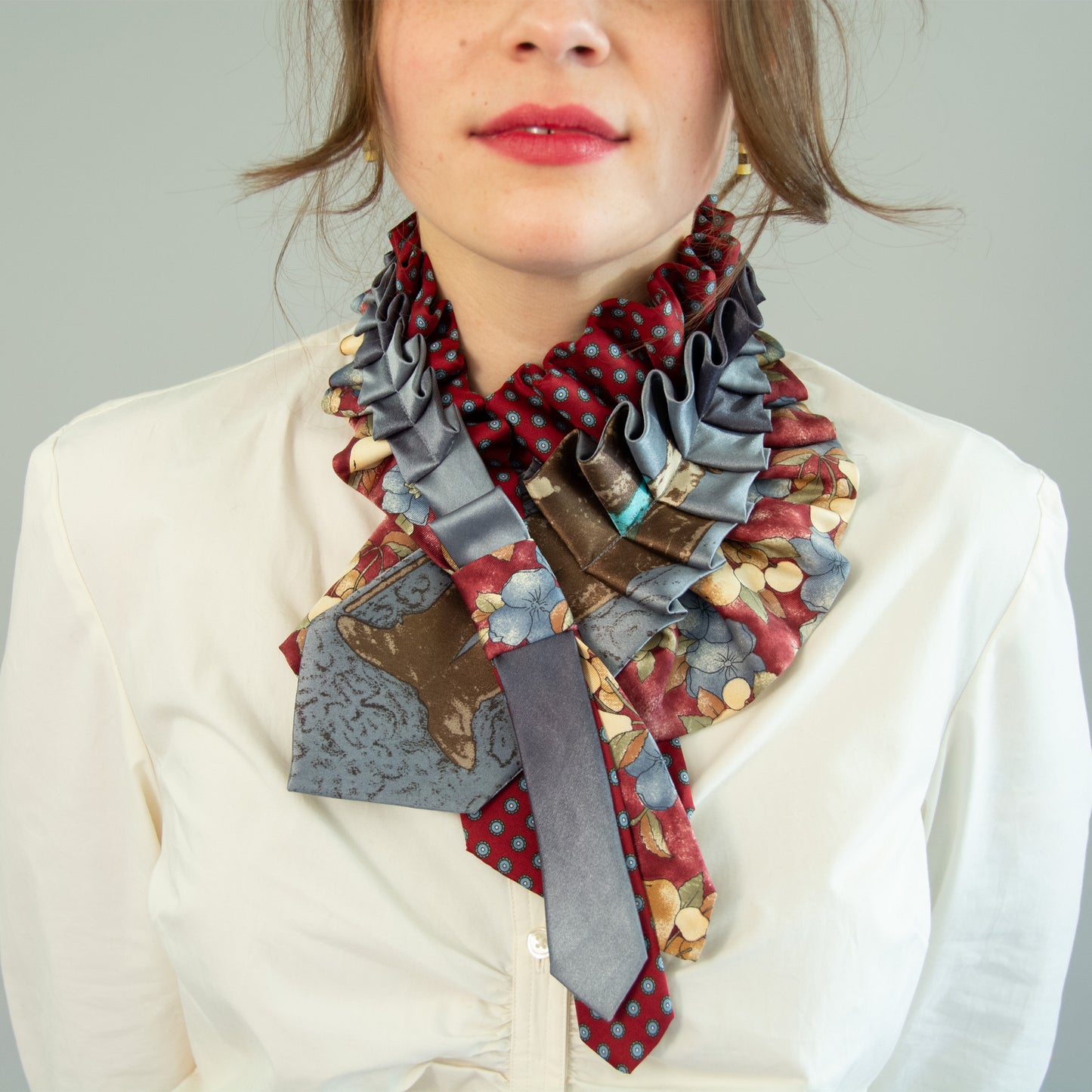 Silk Necktie Scarf