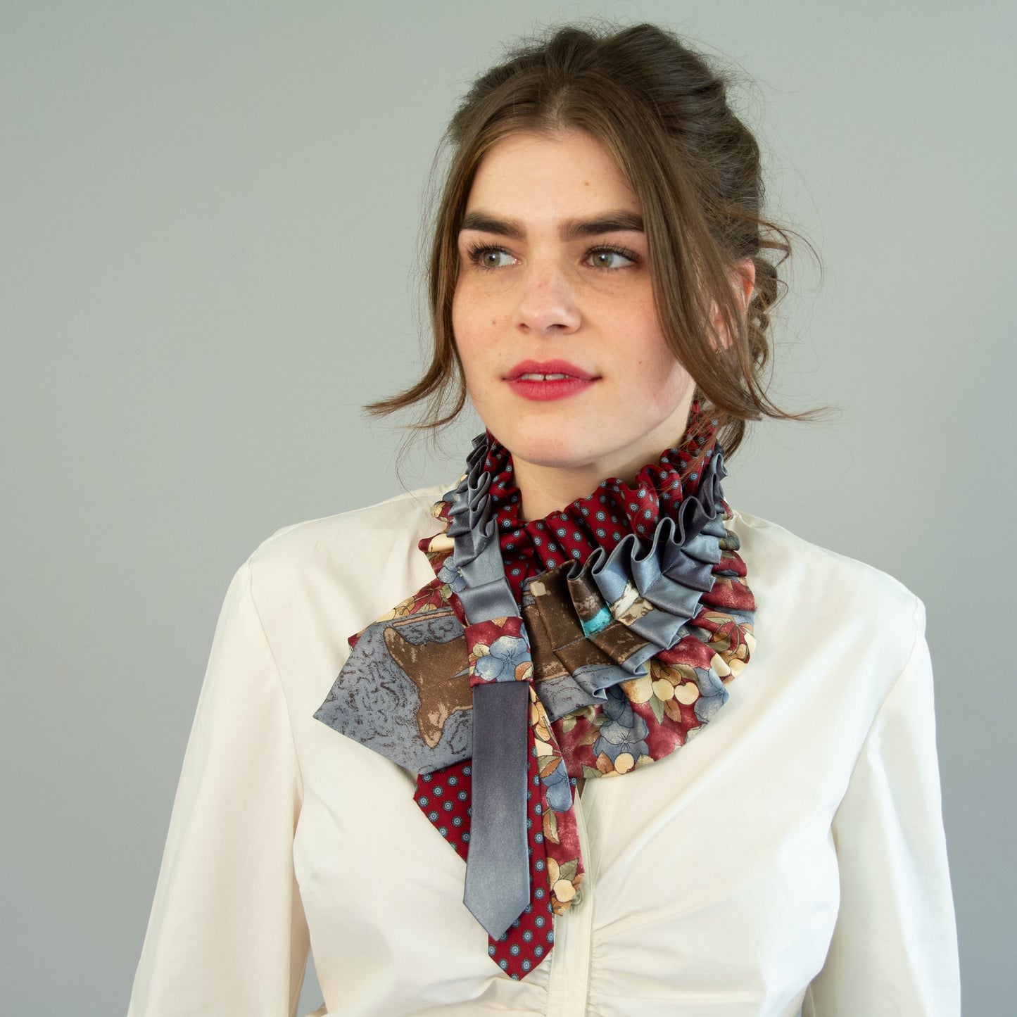 Silk Necktie Scarf