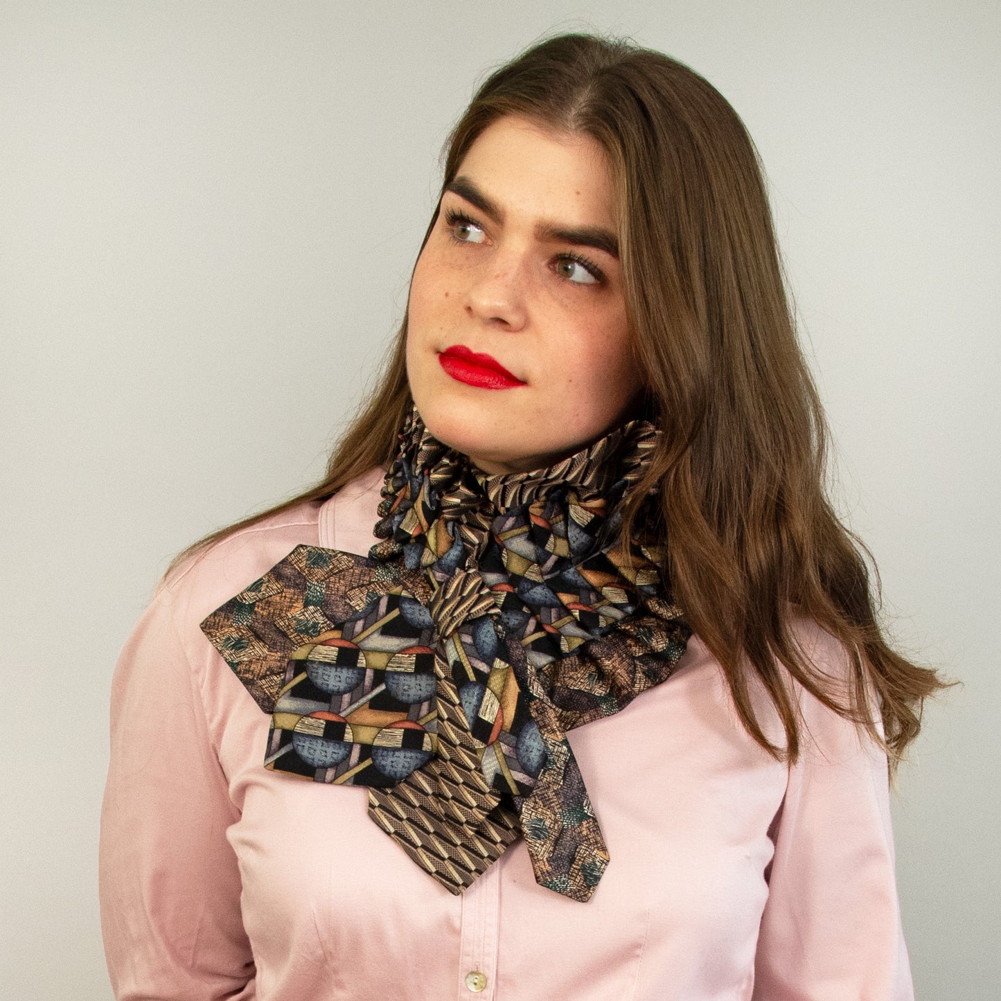 Silk Necktie Scarf