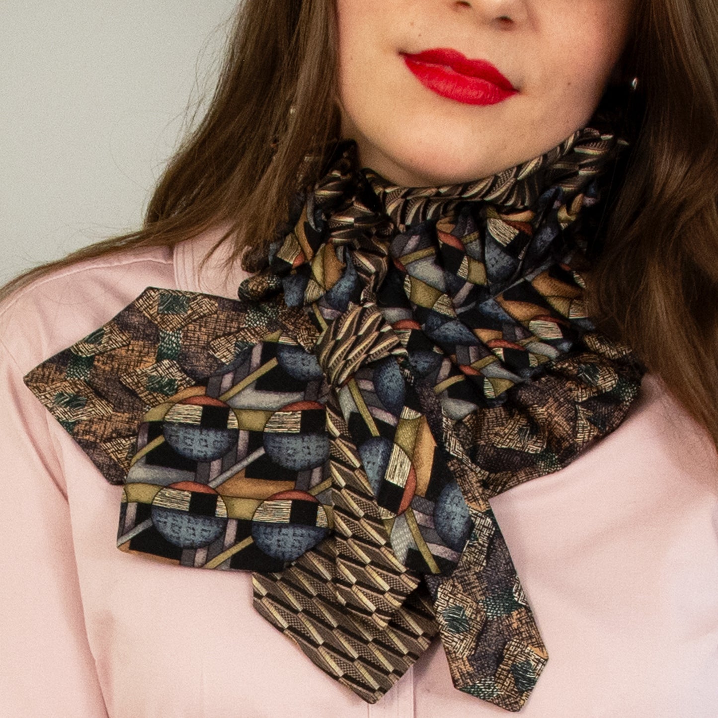 Silk Necktie Scarf