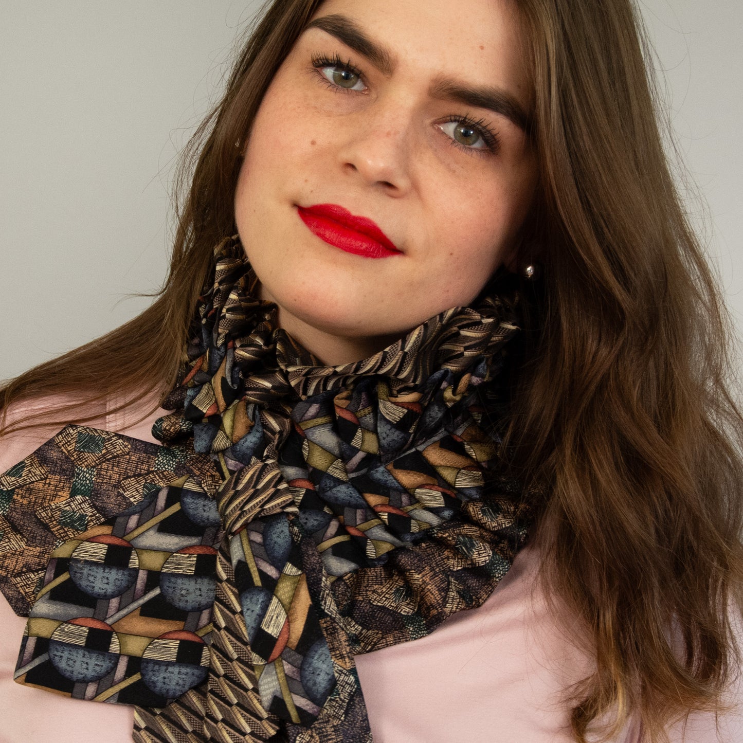 Silk Necktie Scarf