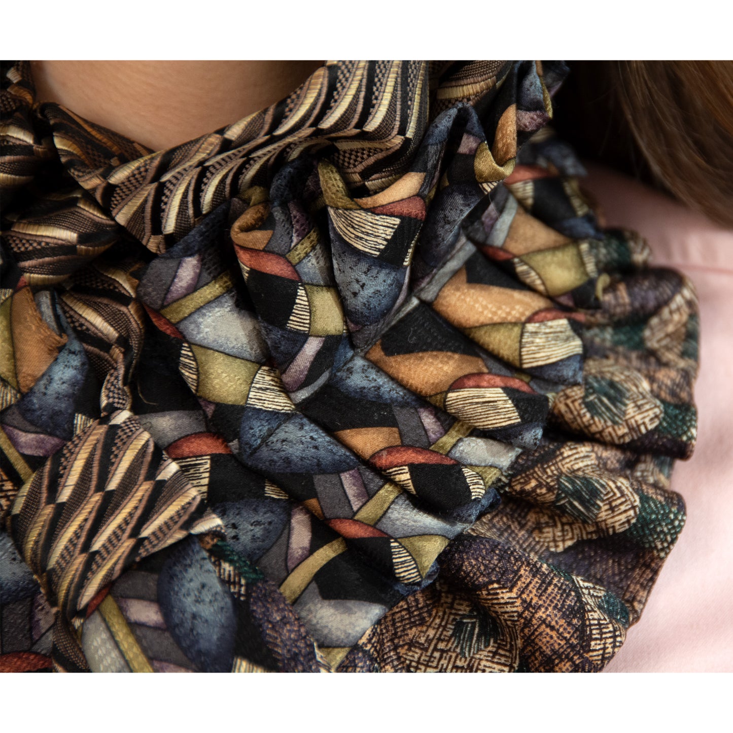 Silk Necktie Scarf